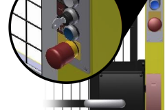 Machine Guarding Fencing Door Accessories