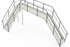 Machine Guarding Fencing Steel Mezzanine Platform